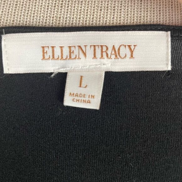 Ellen Tracy Long Sleeve Top Size L EUC - Picture 5 of 6